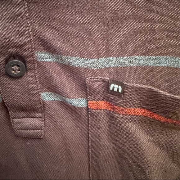 Travis Mathew navy polo shirt. Size medium - Picture 4 of 5
